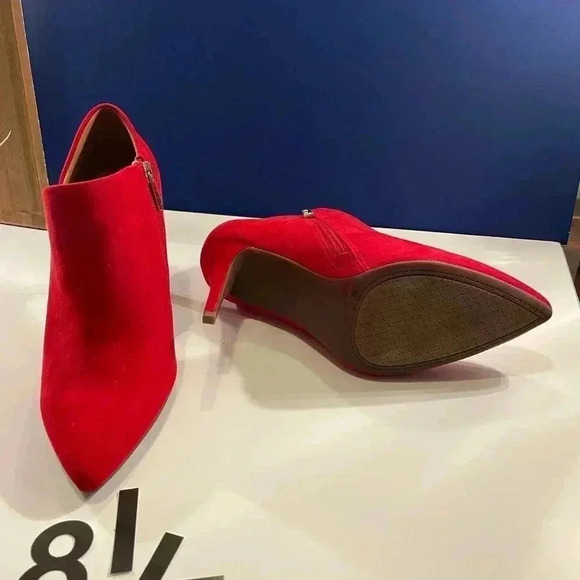 Jessica Simpson Red Stiletto Ankle Boots - Picture 4 of 7